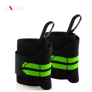 Poignets d'haltérophilie personnalisés de remise en forme enveloppes de main respirantes multicolores unisexes en néoprène pour l'haltérophilie - Product Image 4