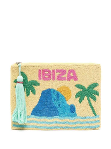 Pochette pour pièces de monnaie en broderie perlée faite à la main perles de rocaille en usage mini porte-monnaie à fermeture éclair petite pochette pour pièces d'argent de l'Inde - Product Image 4