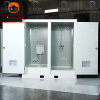 Vente en gros Salles de douche mobiles publiques extérieures préfabriquées de luxe Toilettes portables