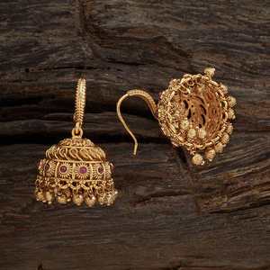 Pendientes Colgantes Vintage con Diseños de Campanas, Bolas, Latón, Perlas y Diamantes, Estilo Religioso y Étnico, Ideales para Bodas - Product Image 4