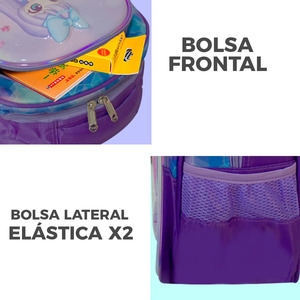 Mochila Escolar Casual para Estudiantes con Diseño 3D - Colores Surtidos - Product Image 5