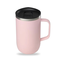 Mug isotherme en acier inoxydable de 400 ml avec infuseur à thé et poignée, vente en gros