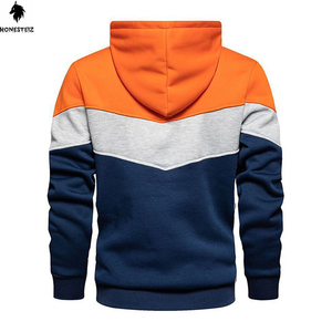 เสื้อผ้ากีฬาลำลองผู้ชายดีไซน์ฤดูหนาว XXL รุ่นล่าสุด ปรับแต่งโลโก้ได้ พิมพ์ลายสีพื้น ระบายอากาศได้ดี ผ้าฝ้าย 100% - Product Image 3