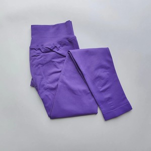 กางเกงโยคะเอวสูงสำหรับผู้หญิงกางเกงขาบานเอวสูงสำหรับใส่ออกกำลังกายกางเกงเต้นรำ - Product Image 6