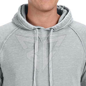 Sudaderas con capucha de lavado ácido para hombre de nueva moda invierno sólido con capucha 100% algodón polar logotipo personalizado estilo callejero - Product Image 5