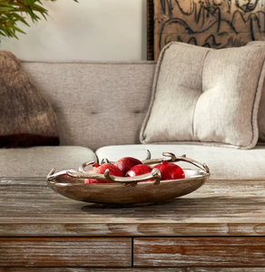 Cuenco de fruta de asta de forma ovalada elegante decoración de mesa de boda frutas postre frutas secas cuencos para servir hogar cocina mesa de comedor 2024 - Product Image 3