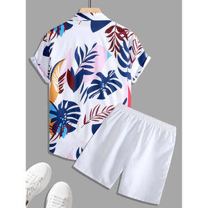 Vêtements de sport unis décontractés deux pièces ensemble femmes 2024 haut court et short à cordon ensemble assorti été Yoga ensemble de sport - Product Image 3