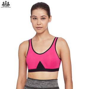 Soutien-gorge de sport sans couture pour femme, haute performance, respirant, écologique, en Spandex/Nylon |   Couleurs et tailles personnalisables |   Vente en gros - Product Image 1
