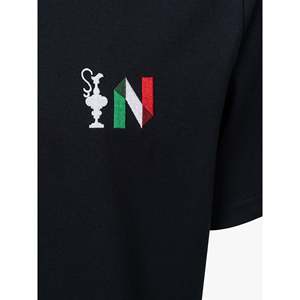 T-Shirt America's Cup 38 Road to Napoli Blu Navy 100% Cotone 180g Jersey con Ricamo e Design Stampato Traspirante - Product Image 3