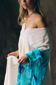 Caftán largo elegante para verano, ropa de complejo turístico, larga, Tie-Dye, nuevo estilo - Product Image 5