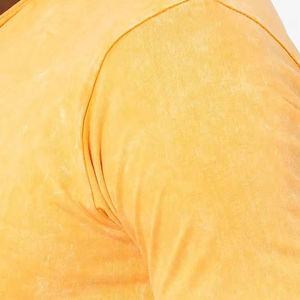 Diseñe su propia camiseta de manga corta transpirable de talla grande con cuello redondo para hombre con diseño personalizado Precio al por mayor de alta calidad - Product Image 6