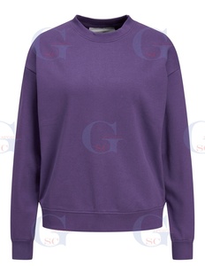 Camisetas suaves y cómodas de lana para mujer, camisas de alta calidad hechas a medida para el sudor, con estilo de cuello redondo - Product Image 4
