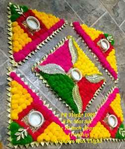 เชิงเทียนสำหรับตกแต่งเทศกาลดิวาลีสินค้าใหม่ของตกแต่งแบบดั้งเดิมทำด้วยมือ - Product Image 5