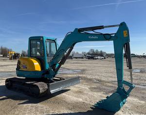 Excavatrice Kubota d'occasion de haute qualité / mini-excavatrice sur chenilles disponible à la vente - Product Image 2