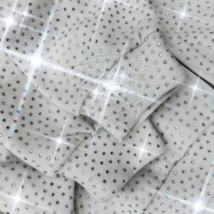 High Quality Design Men <b>Rhinestones</b> Hoodies Low Moq Breathable <b>Fabric</b> Men <b>Rhinestones</b> Hoodies - Product Image 5