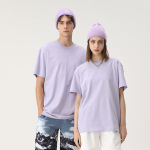 Camisetas de cuello redondo para mujer, camisetas de manga corta de algodón hechas al por mayor, ropa de cuello redondo con logotipo impreso personalizado, camisetas de secado rápido para correr - Product Image 4