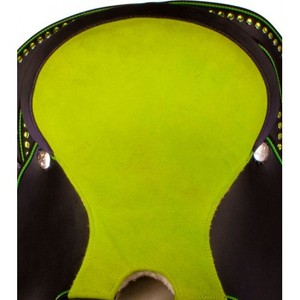 Classique fait à la main synthétique Cordura anglais cheval selle léger Western Trail Tack baril course équestre cuir Tack - Product Image 5