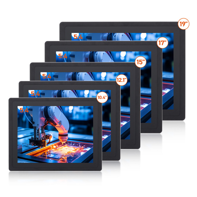 15.6 Inch Linux Win Operating System Industrial Touch Screen Computer Open Frame Industrial Capacitive Monitor