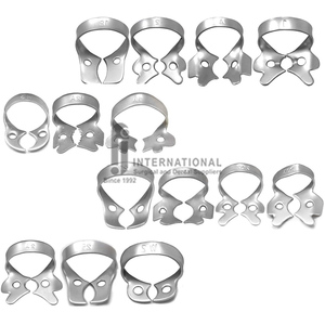 Juego de herramientas quirúrgicas dentales de endodoncia Manual de acero inoxidable de primera calidad, 31 Uds., abrazaderas de presa de goma reutilizables, instrumentos con certificación CE - Product Image 1