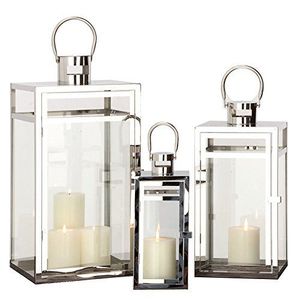 Lanternes à bougie en métal intérieur/extérieur au meilleur prix avec nouveau design de décoration pour Noël - Product Image 4
