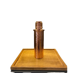 Best Quality Custom Design Hammered Copper Bottle Direct Drinking Good Health <b>Drinkware</b> for Adults Wholesale Factory Prices - Product Image 1