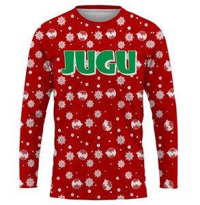 <b>Men's</b> Sporty Long Sleeve O-Neck Loose Fit Custom <b>Christmas</b> Sublimated Eco-Friendly Dry Fit <b>T</b>-<b>Shirt</b> 100% Polyester Breathable - Product Image 1