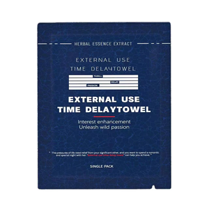 Performans gecikme ürünleri erkekler için süper cinsel aktivite zaman gecikmesi ile mendil - Product Image 1