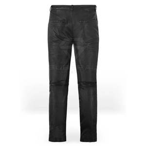 Customized Top Design High Quality <b>Men</b> <b>Leather</b> <b>Pants</b> <b>Men</b> Winter Wear Outdoor <b>Leather</b> <b>Pant</b> for Sale - Product Image 2