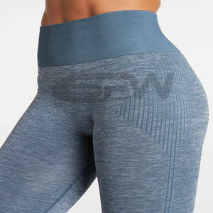 Leggings de yoga à cordon de serrage pour femmes High Rise Squat Proof Breathable Four-Way Stretch Fabric ComfortableTraining and Pilates - Product Image 5