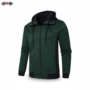 ODM/OEM Wholesale Winter Streetwear Men's & Women's Full Zip up Custom Print Logo Front Hoodies Fleece <b>Sweatshirt</b> - Product Image 5