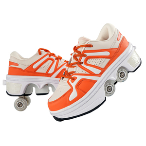 Hot Seller High-Quality 4-Wheel Deformation <strong>Kicked</strong> Kids Outdoor <strong>Roller</strong> Skate Shoes - Product Image 1