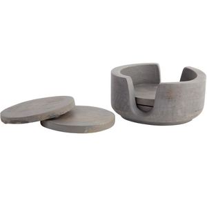 Posavasos de madera de alta calidad, posavasos para habitación de hotel, restaurante y oficina, superventas, hecho en la India - Product Image 3