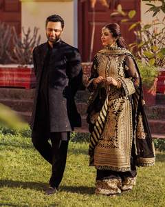 Lehenga choli อินเดียชุดเจ้าสาวผ้าไหมหลากสีปักสำหรับงานแต่งงานและงานปาร์ตี้0184เสื้อผ้าปากีสถาน - Product Image 2