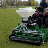 Outil multifonction de régénération de gazon de 1450 mm avec semoir pneumatique pour la re-séma - Prix de dépôt