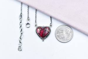 Fait à la main Rose Dahlia Turquoise Collier en argent Sterling 18 pouces chaîne réglable Boho déclaration bijoux - Product Image 2