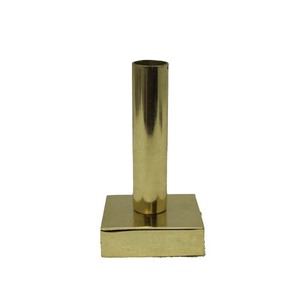 Bougeoirs coniques en métal de conception à la mode noir fini pour la maison mariage décoration de table de noël à la main personnalisé - Product Image 6