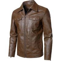 Ventes en gros à prix avantageux, veste d'hiver en cuir pour homme JOIA KNIVES JK-MLJ-03 - imperméable, écologique, respirante, coupe-vent, 100%