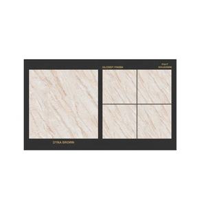 2022 fabricación profesional nuevo Nilange Beige marrón vena dorada porcelana cerámica suelo mármol azulejo moderno hogar ladrillo refractario - Product Image 6