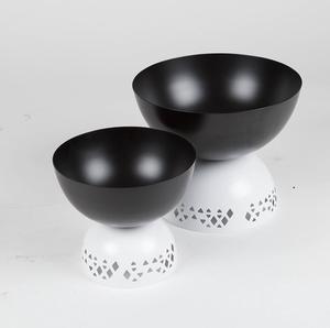 Cuenco de hierro de diseño fantástico con soporte de metal, forma redonda, tamaño personalizado, aperitivos, fechas, cuenco para uso doméstico en hoteles - Product Image 5