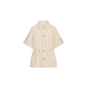 Chemise en coton boutonnée décontractée de qualité supérieure pour femme avec manches retroussables pour un usage quotidien et un voyage pour la vente à l'exportation - Product Image 1