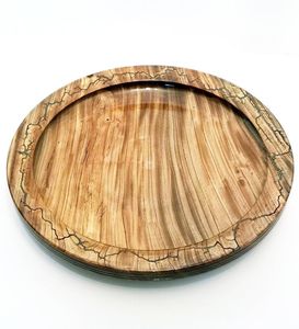 Cargador de mesa de madera de mango de primera calidad, base de servicio de madera rústica para restaurante, comedor y configuración de eventos - Product Image 3