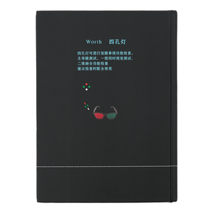หนังสือทดสอบการมองเห็นแบบครบวงจร RDS แผนภูมิทดสอบการมองเห็นแบบสเตอริโอและสี สำหรับการตรวจวัดสายตา - Product Image 5