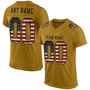 Hot Selling Stitched Embroidered American Football Jersey Sports Team Shirts Stylish Sublimated American Football Wear - Product Image 3
