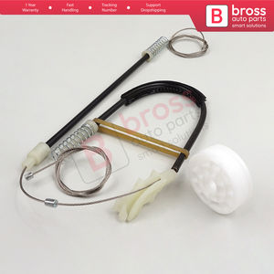 BWR5327 Kit de reparación de regulador de ventanilla eléctrica delantera derecha para S40 V40 MK1 644 645 1995-2004 4/5-Door 30623449 Bross Auto Parts - Product Image 6