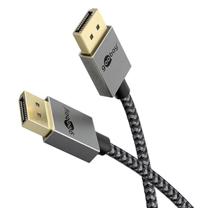 Cavo DisplayPort 2.1 Slim 8K@120Hz DSC 40 Gbit/s Connettore in Metallo 1 m - Product Image 1