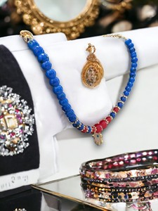 DAFNI BIG PAZAR Bohemian <b>Beaded</b> <b>Bracelet</b> with Natural Stone and Precious Metal Alloy Unisex Gift - Product Image 2
