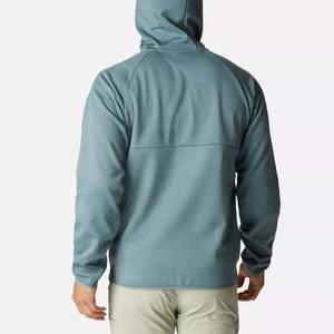 Chaqueta Softshell de Lona para Hombre, Diseño Nuevo, OEM, Gruesa, Informal, con Logotipo Personalizado, Cierre Frontal - Product Image 2