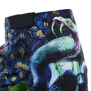 กางเกง MMA น้ำหนักเบาสำหรับผู้ชาย แห้งเร็ว เหมาะสำหรับการฝึกซ้อมคิกบ็อกซิ่ง บราซิลเลียนยิวยิตสู มวยปล้ำ UFC และการฝึกซ้อม MMA - Product Image 6