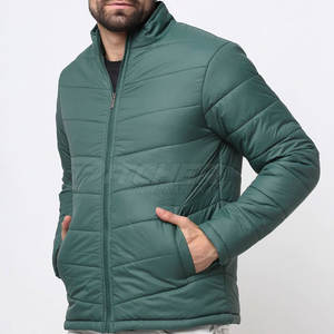 Chaqueta de Invierno para Hombre con Logotipo Personalizado al por Mayor, Chaqueta Acolchada Ecológica, Transpirable, Ligera, Reversible e Impermeable para Uso en Exteriores - Product Image 5