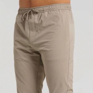 Pantalones de Vestir para Hombre - Ajuste Cómodo con Cordón, Cierre de Cremallera y Diseño de Dobladillo Abierto Elegante - Product Image 6